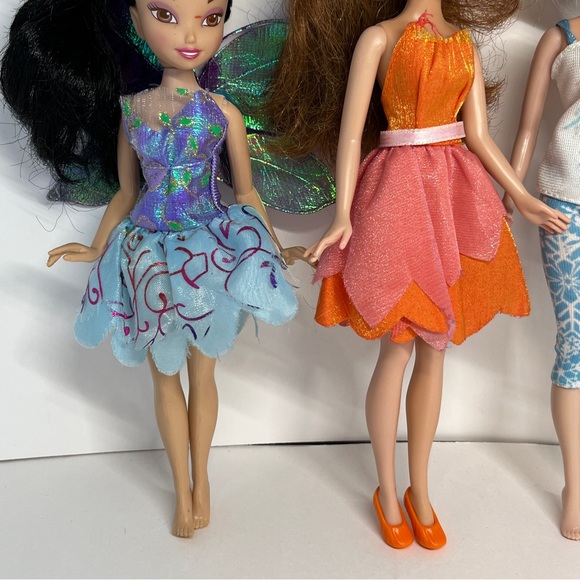 Disney Fairies Tinker Bell Doll Lot Fawn Silvermist Periwinkle Pajama Party Pjs - Picture 12 of 12